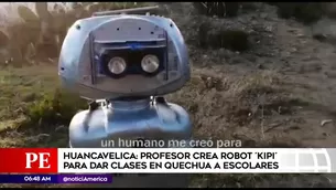 Robot Kipi. América Noticias