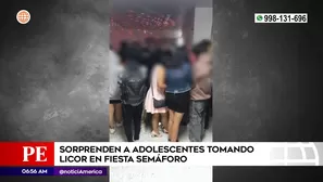 Fiesta semáforo en Huancayo. Foto y video: América Noticias