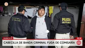 Huancayo: Cabecilla de Los Lechuceros del Centro fuga de comisaría. Foto y video: América Noticias