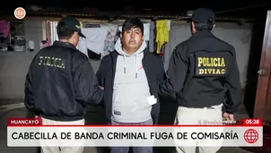 Huancayo: Cabecilla de Los Lechuceros del Centro fuga de comisaría. Foto y video: América Noticias