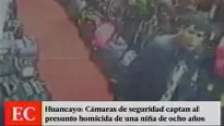 Presunto asesino de menor habría sido captado por cámaras. Foto y video: América Noticias