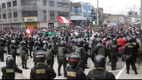 Protestas en Huancayo. Foto: El Comercio / Video: Canal N