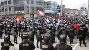 Protestas en Huancayo. Foto: El Comercio / Video: Canal N