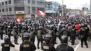 Protestas en Huancayo. Foto: El Comercio / Video: Canal N