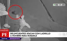 Huancayo: delincuentes atacan con ladrillo a hombre para robarle - Noticias de intento-asalto