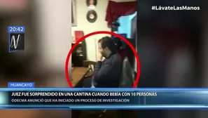 Un video muestra cómo el magistrado