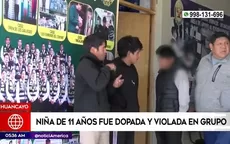 Huancayo: Niña de 11 años fue dopada y violada en grupo - Noticias de nina