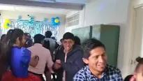 Personal de salud en Huancayo celebró aniversario y cumpleaños con hora loca durante horario laboral. / Video: Canal N