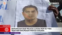 Policía quedó grave tras ser golpeado por su colega en Huancayo. Foto y video: América Noticias