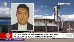 Prisión preventiva a sacerdote en Huancayo. Foto y video: América Noticias