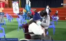 Huancayo reinicia proceso de vacunación contra el COVID-19 a adultos mayores de 70 años - Noticias de caja-huancayo