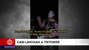 Tiktoker 'Freezer'. Video: América TV