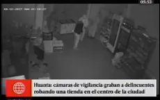 Huanta: ladrones robaron tienda en el centro de la ciudad - Noticias de huanta