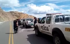 Huanta: patrullero policial fue atacado por presuntos narcoterroristas - Noticias de huanta