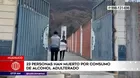 Huánuco: 23 personas han muerto por consumo de alcohol adulterado