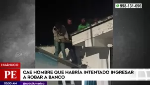 La Policía inspeccionó el local en búsqueda de evidencias del presunto robo frustrado / Video: americanoticias.pe