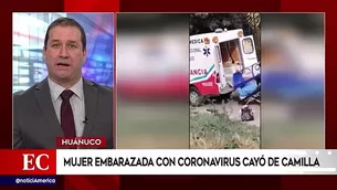 Unos pobladores de Huánuco registraron en video el momento