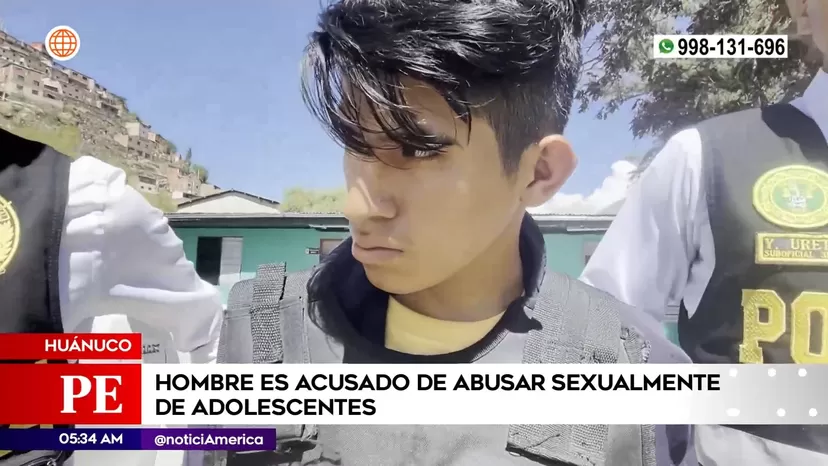 Huánuco: Hombre es acusado de abusar sexualmente de adolescentes