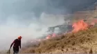 Huánuco: Incendio destruyó fue controlado tras más de 9 horas