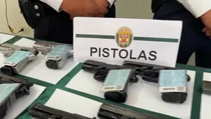 La Policía Nacional del Perú (PNP) incautó más de 80 armas de fuego a una empresa de seguridad y vigilancia. / Video: Canal N