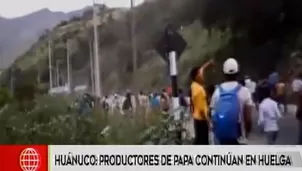 Agricultores continúan en huelga.