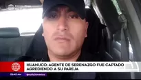 Sujeto agredió a su pareja en Huánuco.