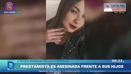 Huaral: Asesinan a balazos a prestamista frente a sus tres hijos
