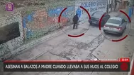 Huaral: Asesinan a prestamista cuando llevaba a sus hijos al colegio
