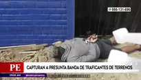 Traficantes de terreno. América Noticias