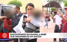 PNP halló a bebé de 11 meses que desapareció en Ancón - Noticias de huaral