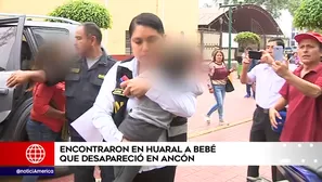 El bebé estaba en una vivienda. América Noticias