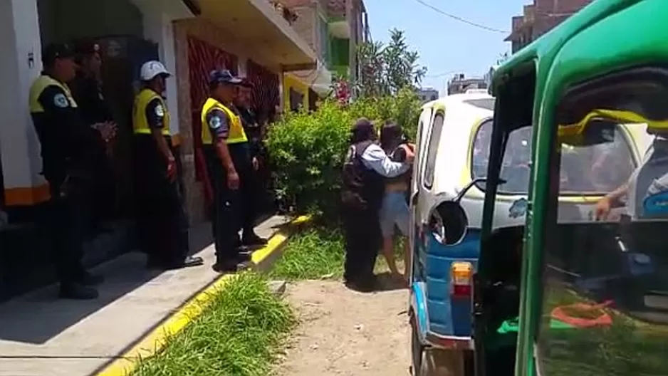 Balacera en Huaral. Foto: Difusión