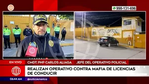 Operativo en Huaraz. Foto y video: América Noticias