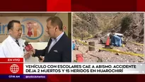 Ocurrió en Huarochirí. Foto: América TV