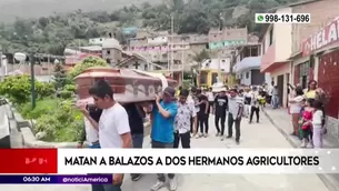 Doble asesinato en Huarochirí. Foto y video: América Noticias