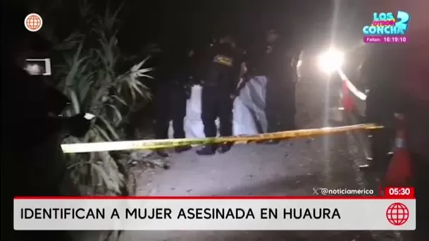 Crimen en Huaura: Identifican a extranjera asesinada en la Panamericana Norte. Foto: América Noticias