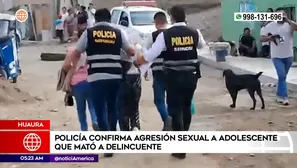 Adolescente mató a delincuente en Huaura. Foto y video: América Noticias