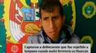 Huaycán: capturan a uno de los delincuentes que asaltó ferretería 