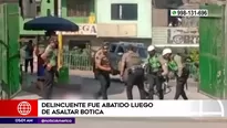 Asalto en Huaycán. Foto y video: América Noticias