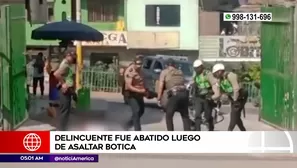 Asalto en Huaycán. Foto y video: América Noticias