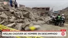 Huaycán: Hallan cadáver de transportista de 25 años en descampado