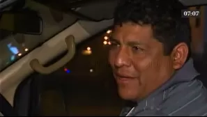 El sujeto fue llevado a la comisaría. Foto: captura de video