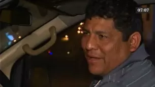 El sujeto fue llevado a la comisaría. Foto: captura de video