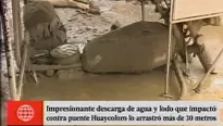 Huaico en Chosica. Foto y video: América Noticias