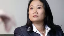 Keiko Fujimori, candidata presidencial por Fuerza Popular. Foto: TV Perú