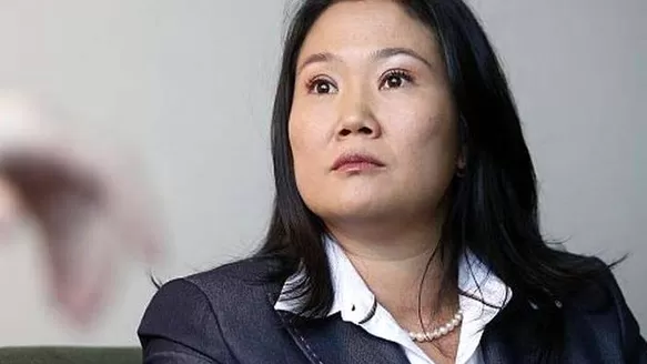 Keiko Fujimori, candidata presidencial por Fuerza Popular. Foto: TV Perú