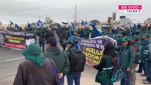 La situación sigue tensa y la circulación vehicular está paralizada en la frontera. / Video: Canal N