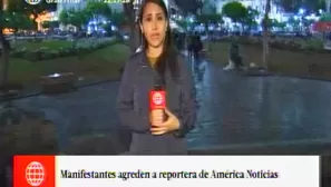 Marian Jaúregui, reportera de América Noticias