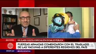 Huerta: "A este ritmo de vacunación tomaría 6 años lograr la inmunidad de rebaño en el mundo"