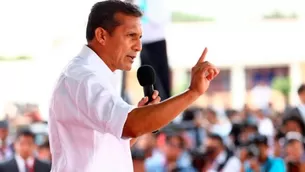 Humala le respondió a la crítica de García por el satélite Perú SAT-1. Foto: La Razón